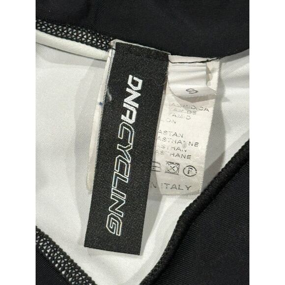 DNA Cycling Shorts Black/White/Olive Green Nylon Italy - Women’s S - Picture 9 of 11